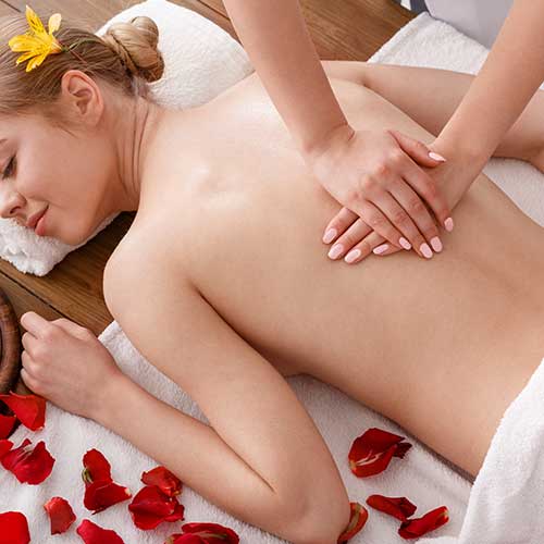Rückenmassage